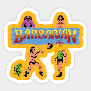 Barbarian Sticker